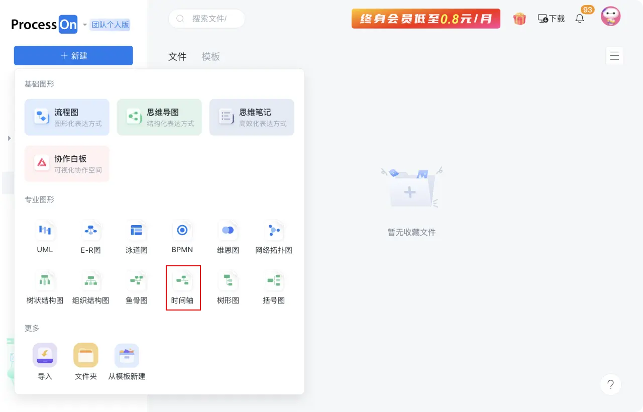 时间轴图怎么画 步骤1