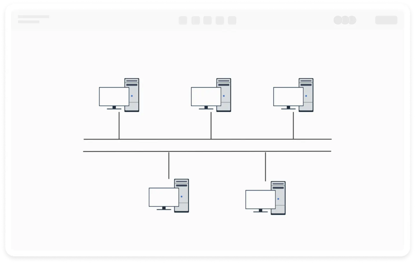 总线拓扑结构图