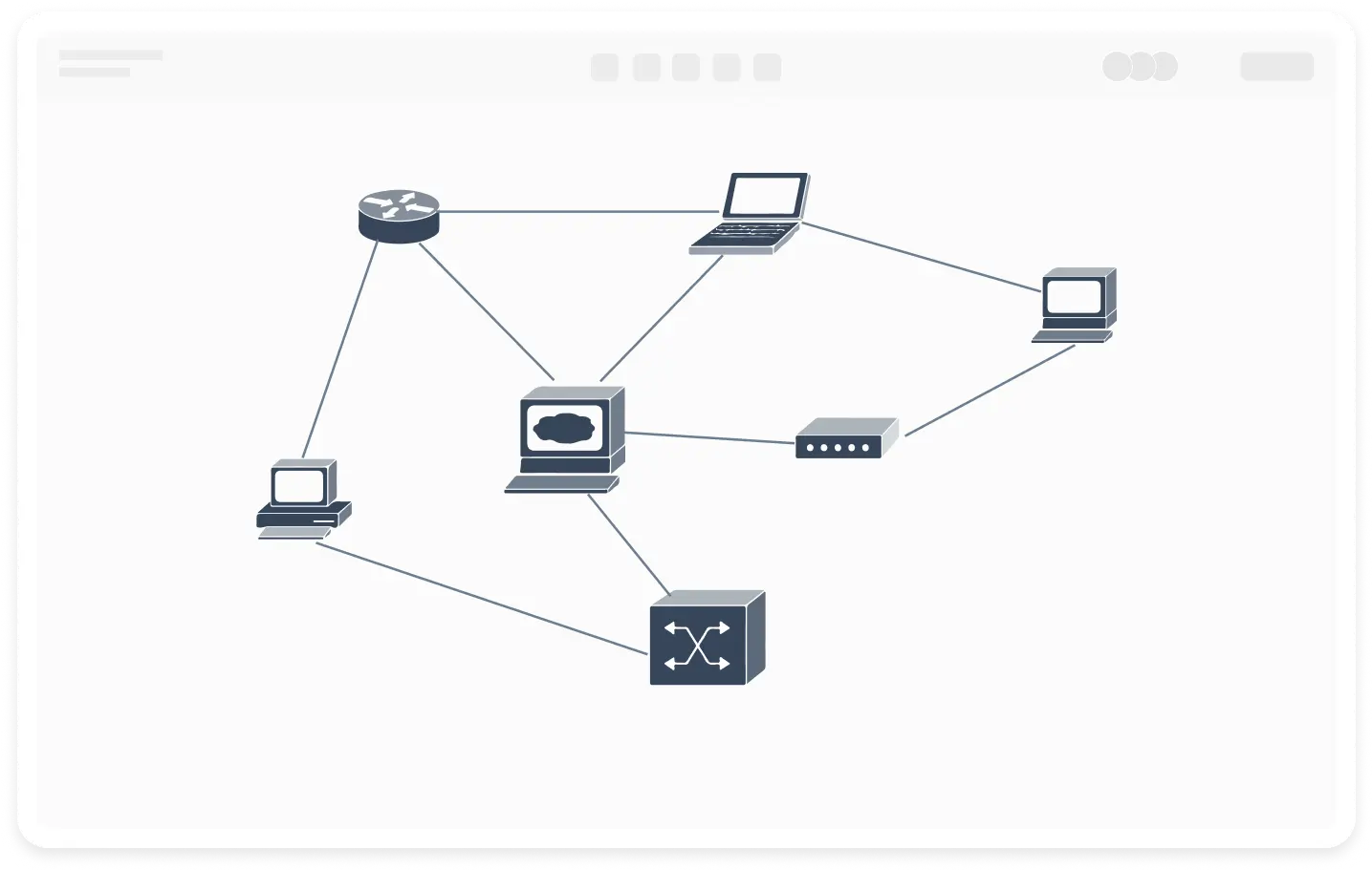 分布式拓扑结构图