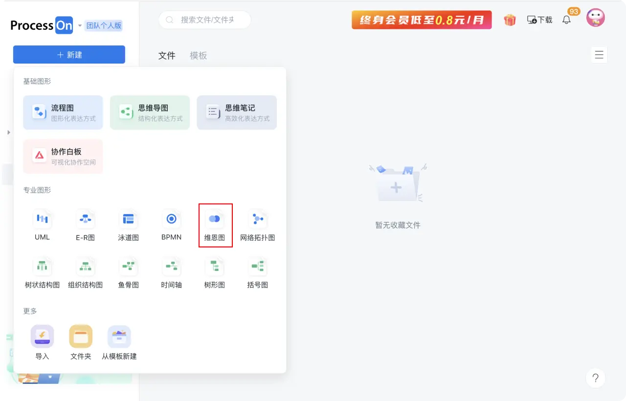韦恩图怎么画 步骤1